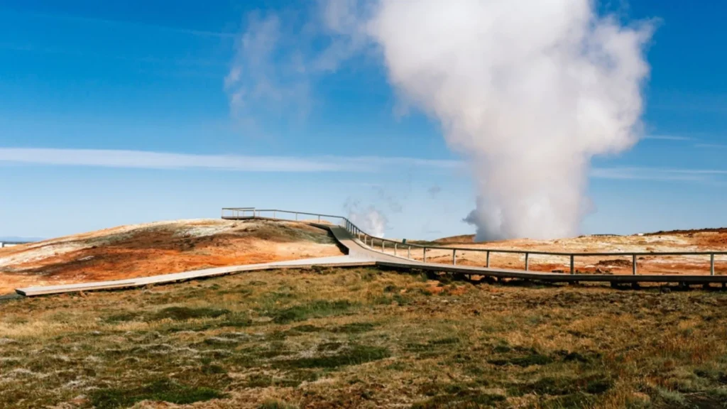 energía geotérmica en Texas. Planta geotérmica