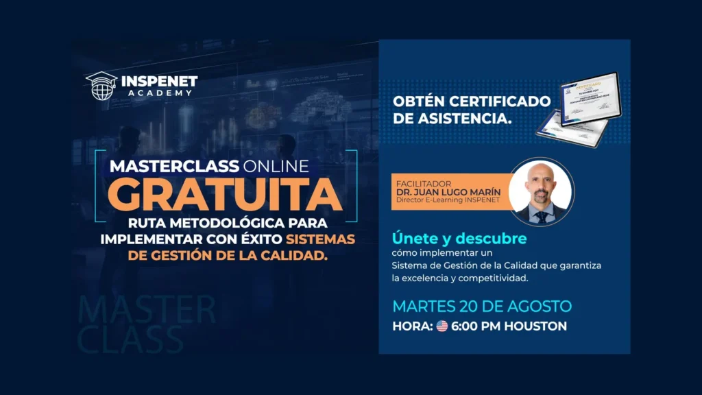 La Masterclass sobre Sistemas de Gestión de la Calidad