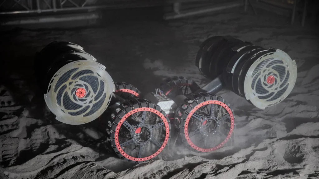 La NASA prueba robot minero IPEx.