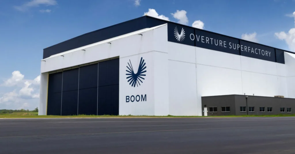 La planta de Boom Supersonic