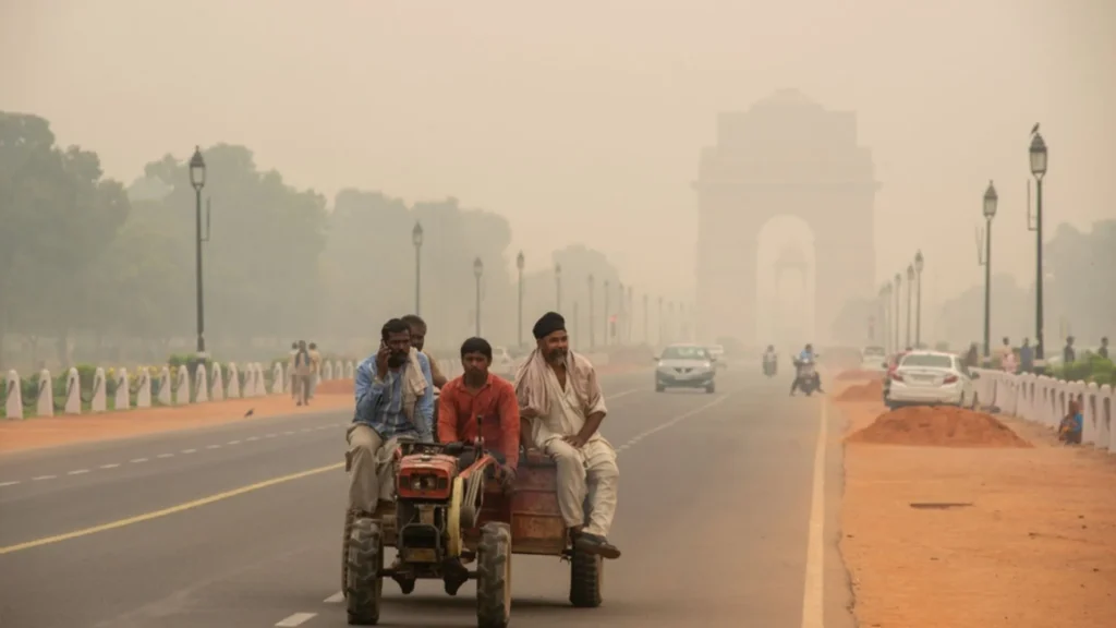 Air pollution in New Delhi has reached alarming levels