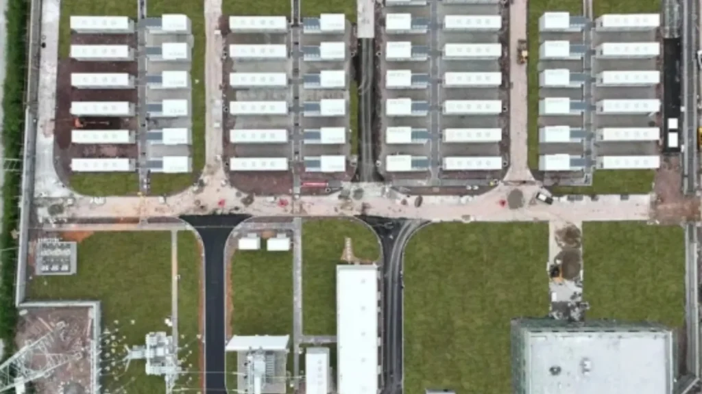 La central eléctrica de almacenamiento