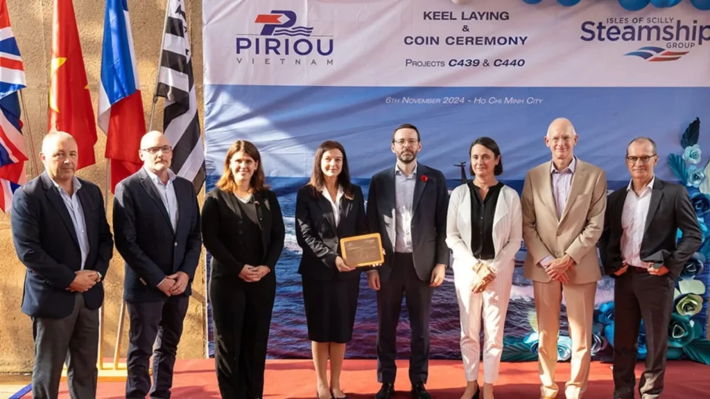 ceremonia de colocación de quilla