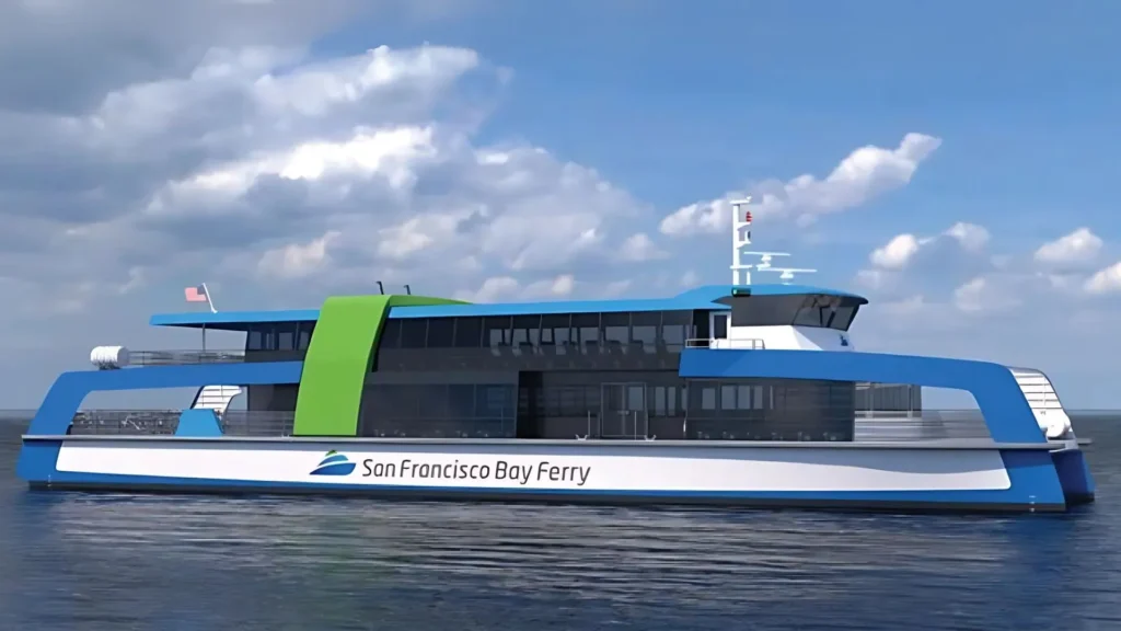 La construcción de dos ferris eléctricos de NBBB para la Bahía de San Francisco
