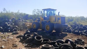Argentina reutiliza neumáticos fuera de uso en la producción de cemento