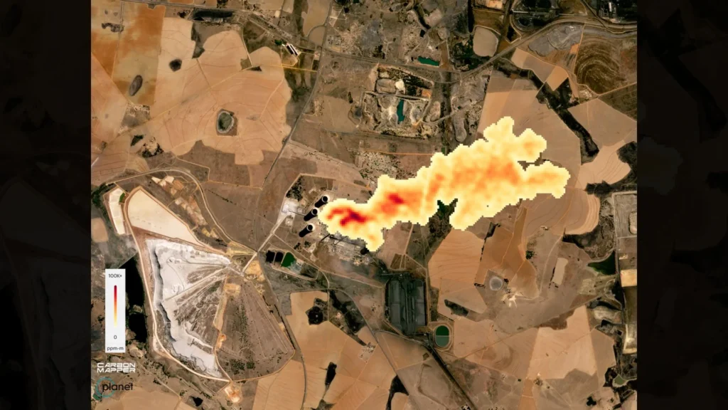 La detección de las primeras columnas de gases de efecto invernadero por la tecnología de la NASA