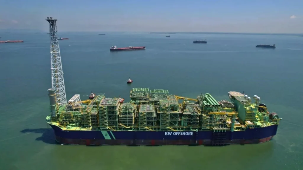 La entrega del FPSO BW Opal por parte de Seatrium para BW Offshore