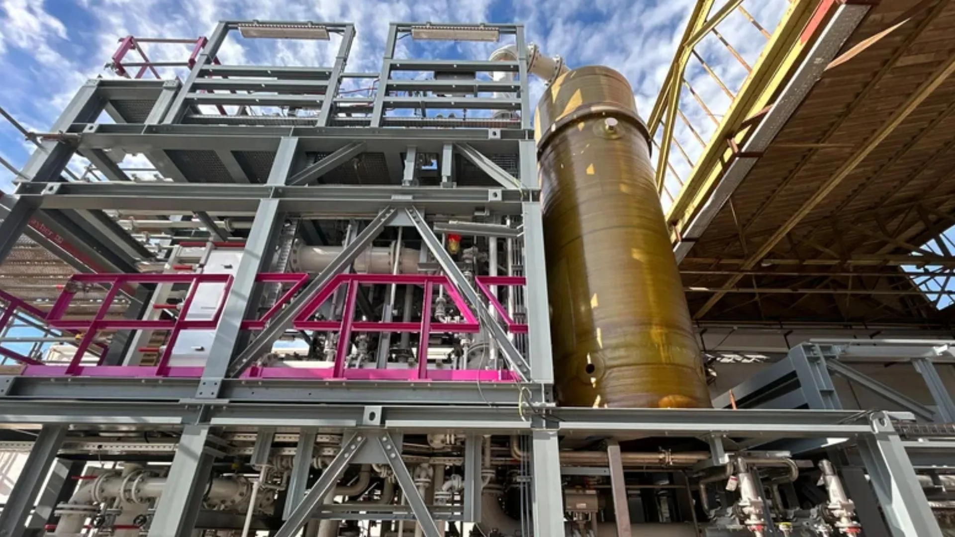 La estructuración de la planta de hidrógeno verde de 260 megavatios