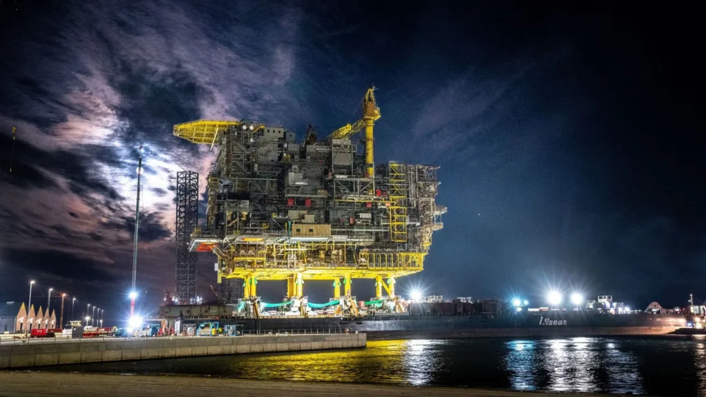 BlueNord passes Tyra project completion test