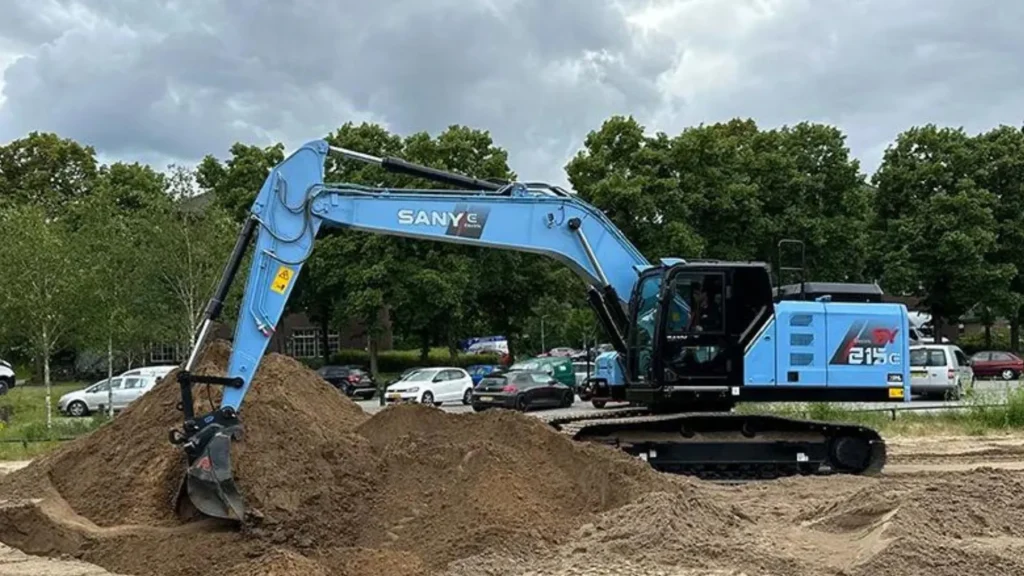 Excavadora eléctrica