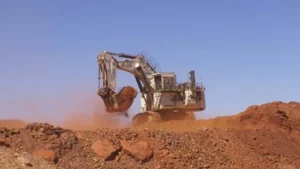La excavadora eléctrica más grande del mundo rompe récord