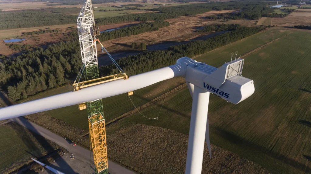 La fábrica en la Isla de Wight de Vestas para la producción de turbinas eólicas