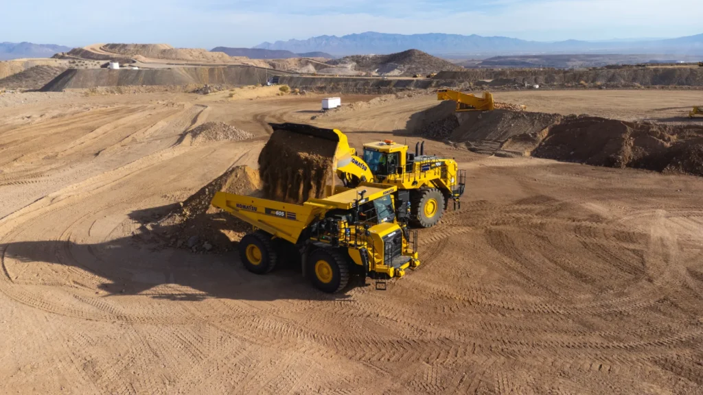 La implementación de autonomía para camiones por parte de Komatsu North America