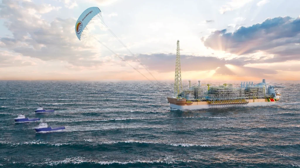 SBM Offshore y TotalEnergies evaluarán remolque asistido por viento para la FPSO GranMorgu en Surinam