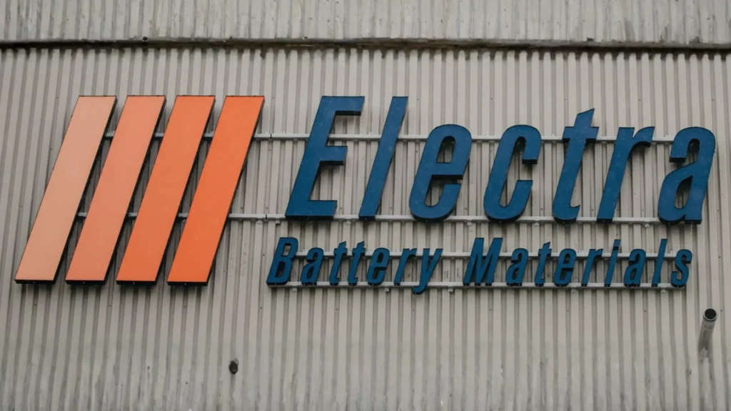 Electra restarts construction of cobalt refinery in North America