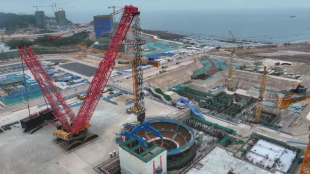 Los avances estructurales en la central nuclear de Bailong y Lufeng