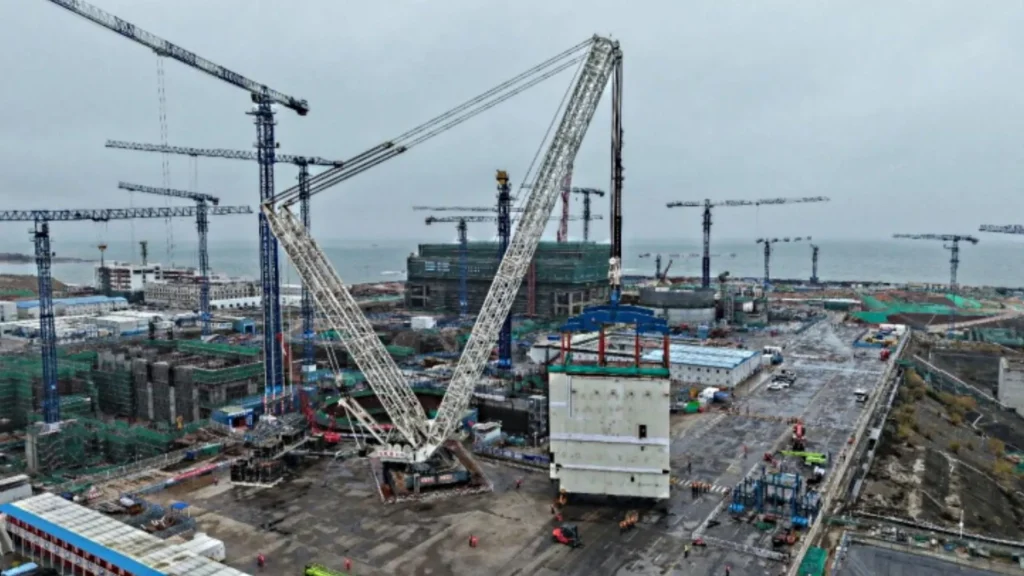 CNNC avanza en la instalación del segundo módulo CA20 en Lufeng