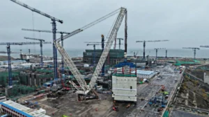 CNNC avanza en la instalación del segundo módulo CA20 en Lufeng