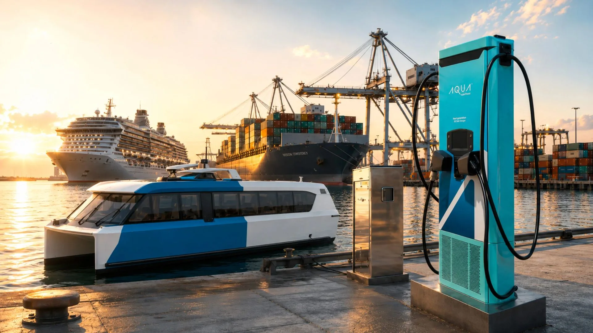La integración de la tecnología de Aqua superPower en puertos seleccionados