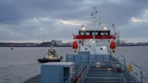 El buque Carbon Destroyer 1 arriba a Esbjerg para integrar proyecto CCS de Greensand Future