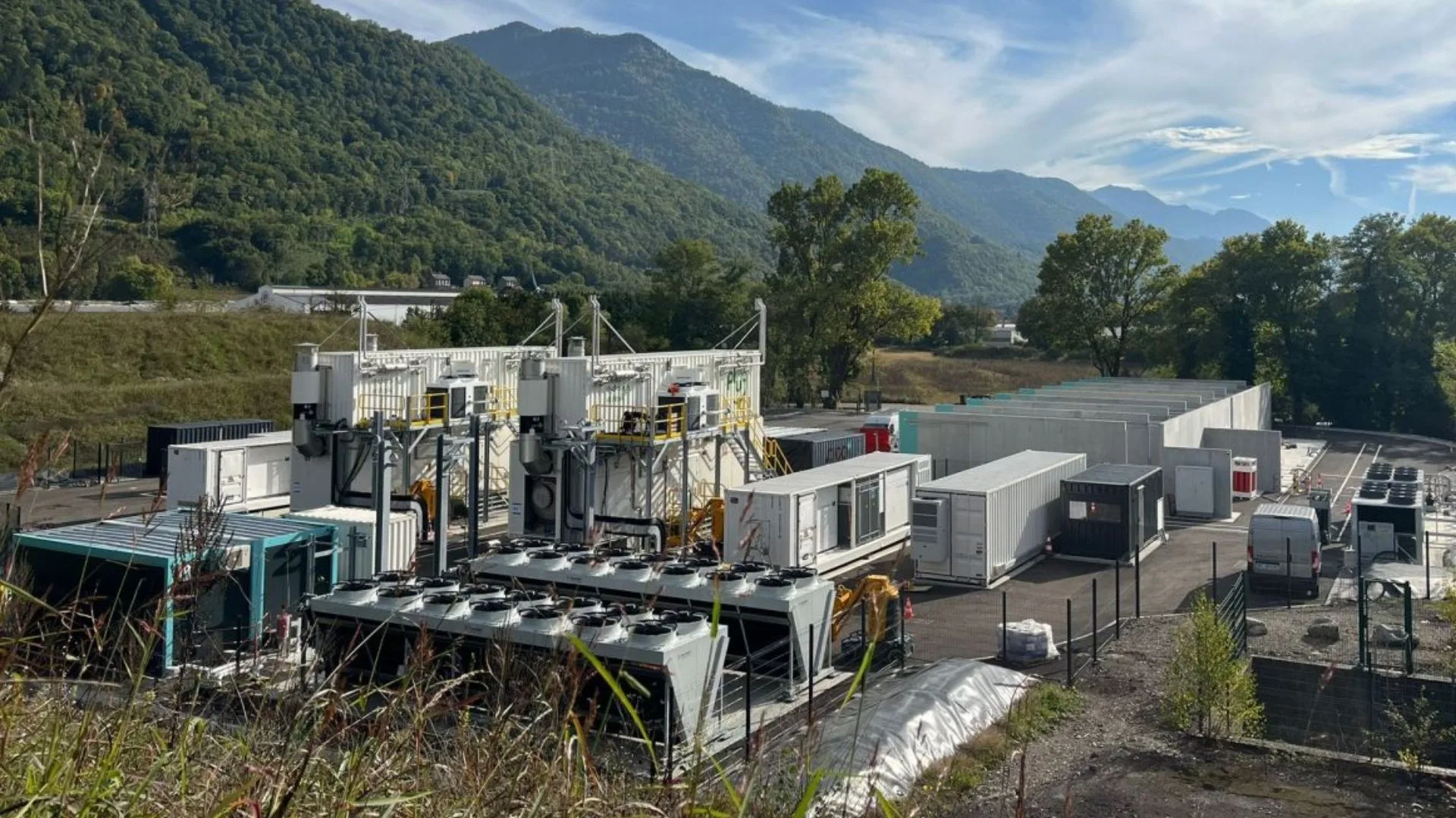 La integración del sistema de electrolizador GenEco