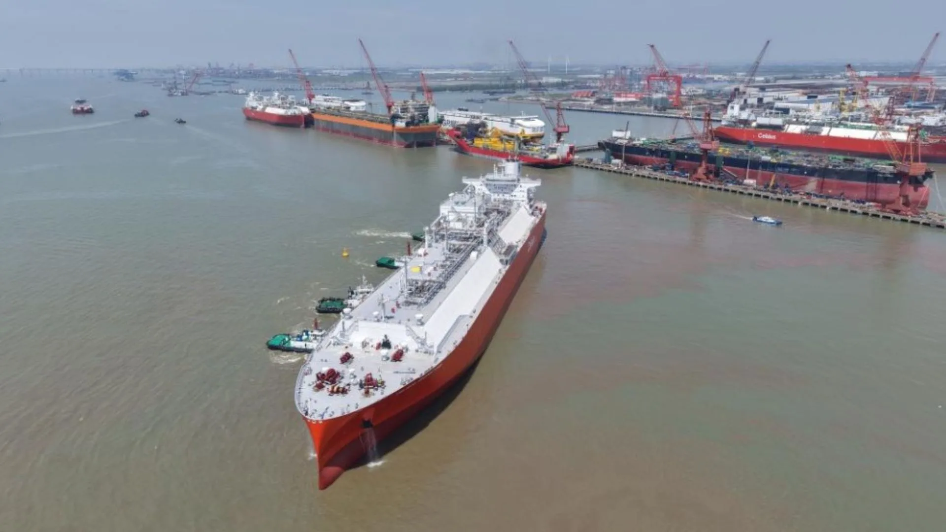 La logística del buque Celsius Georgetown