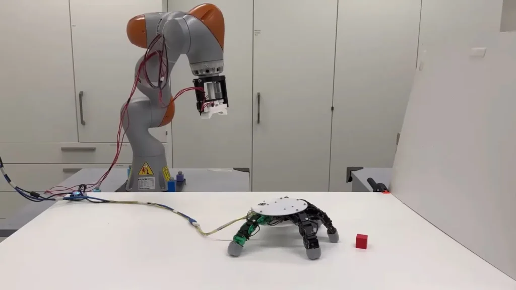 Mano robótica desmontable de alta capacidad, diseñada por científicos de la EPFL.