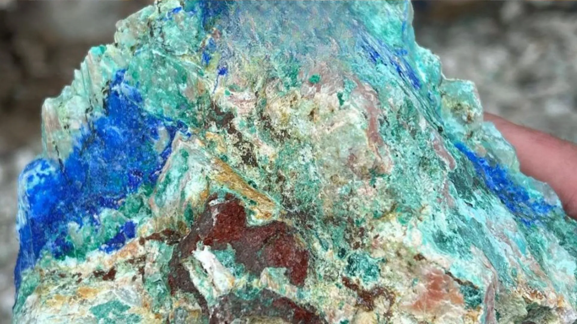 La mina de cobre Kinusi