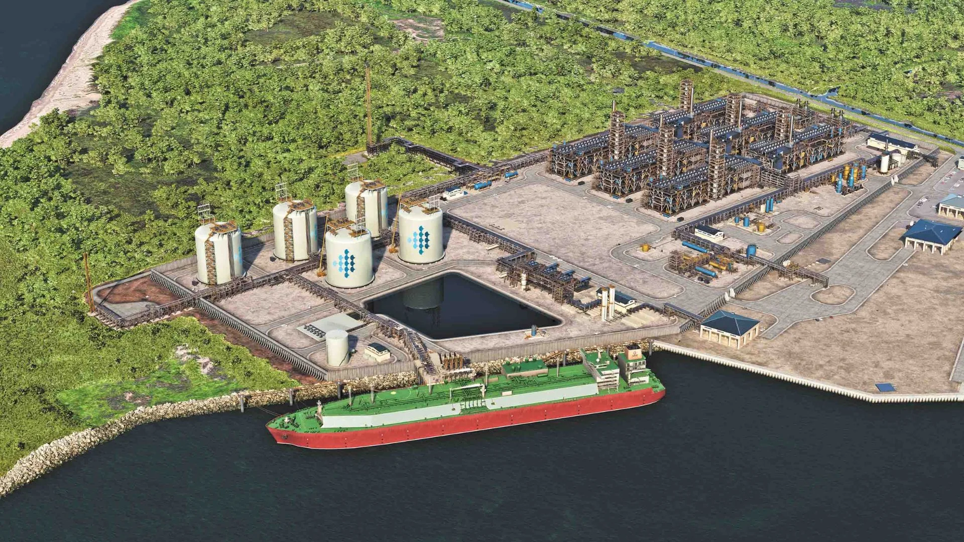La nueva planta de gas natural licuado y su producción modular