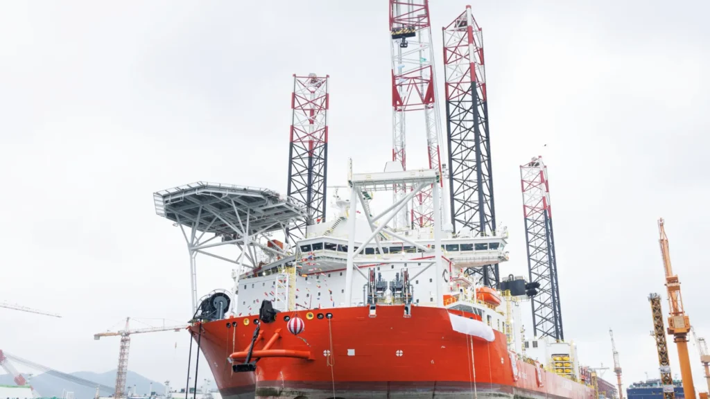 El buque Wind Maker en la industria eólica marina