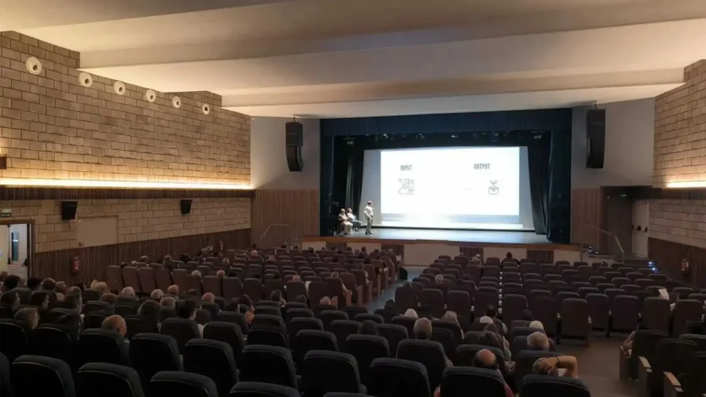 La planta de biogás