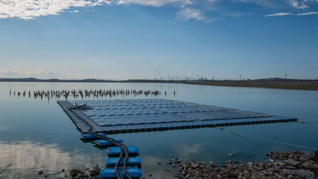 La planta fotovoltaica flotante de SferaOne en Azerbaiyán