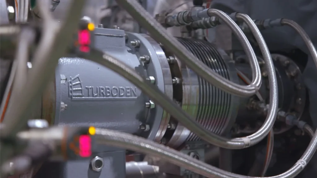 La planta geotérmica binaria de Turboden