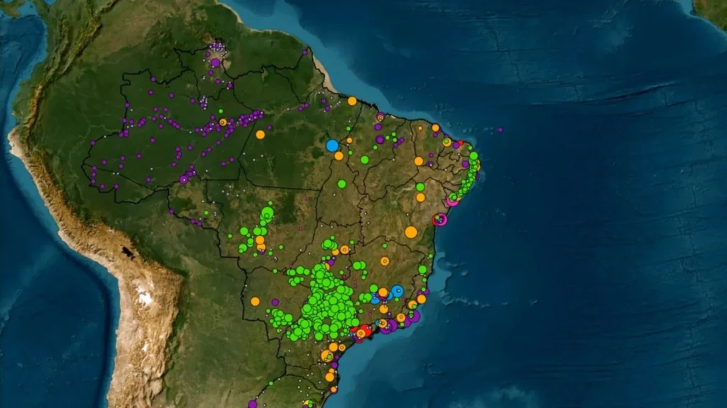 La plataforma GIS CCUS Brasil de Petrobras