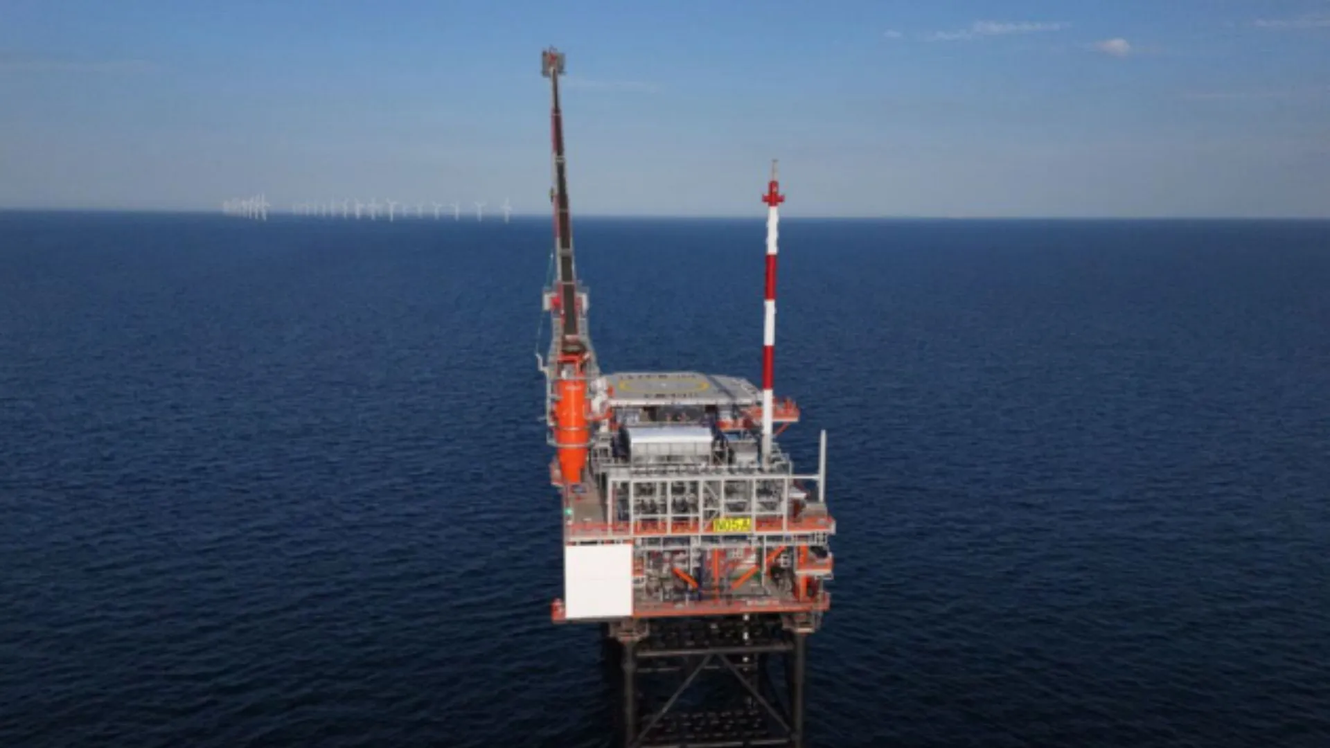 La plataforma de energía eólica marina y el gas natural ONE-Dyas