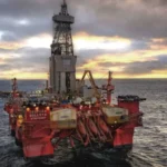 La plataforma de perforación Deepsea Bollsta