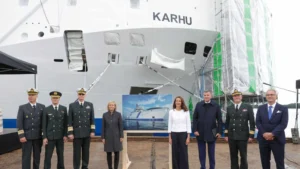 La presentación del buque Karhu por Meyer Karhu