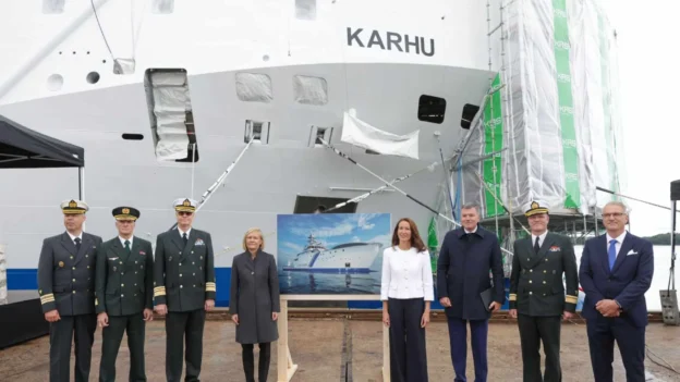 La presentación del buque Karhu por Meyer Karhu