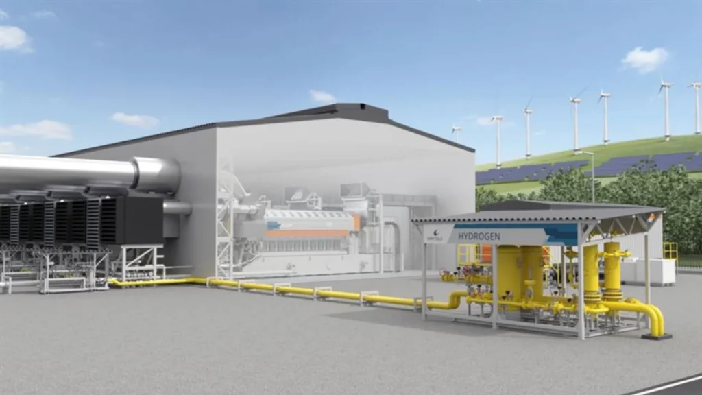 La primera central eléctrica de Wartsila