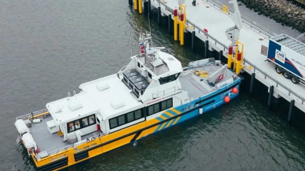 La primera licencia de abastecimiento de hidrógeno de Windcat Workboats