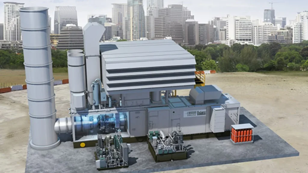 La primera turbina de gas aeroderivada