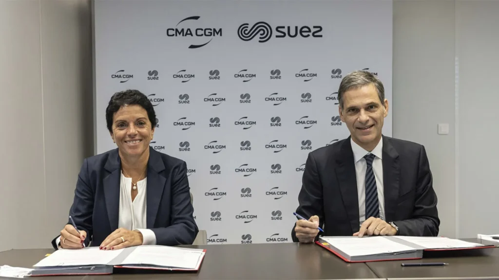 La producción de biometano con la alianza de CMA CGM y SUEZ