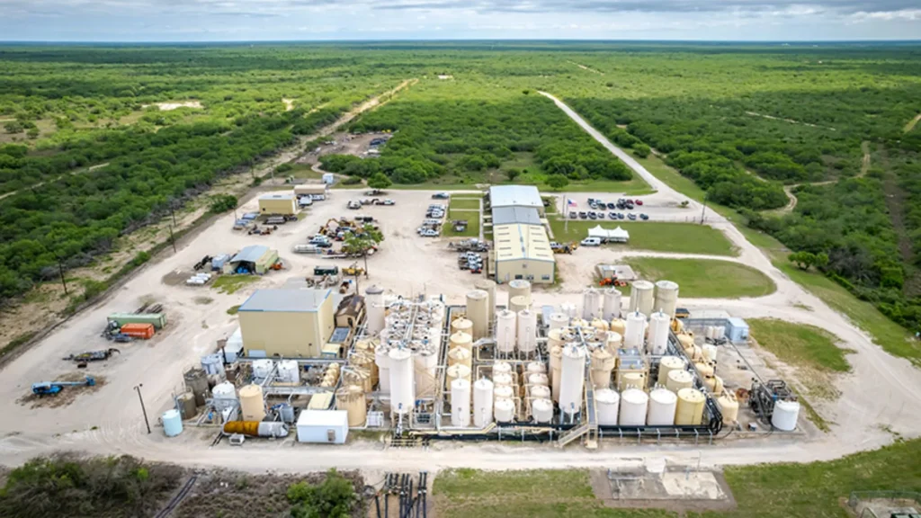 La producción de uranio en Texas