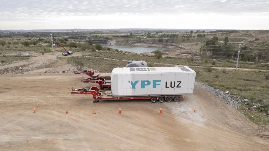 YPF Luz announces progress in the assembly of CASA wind farm