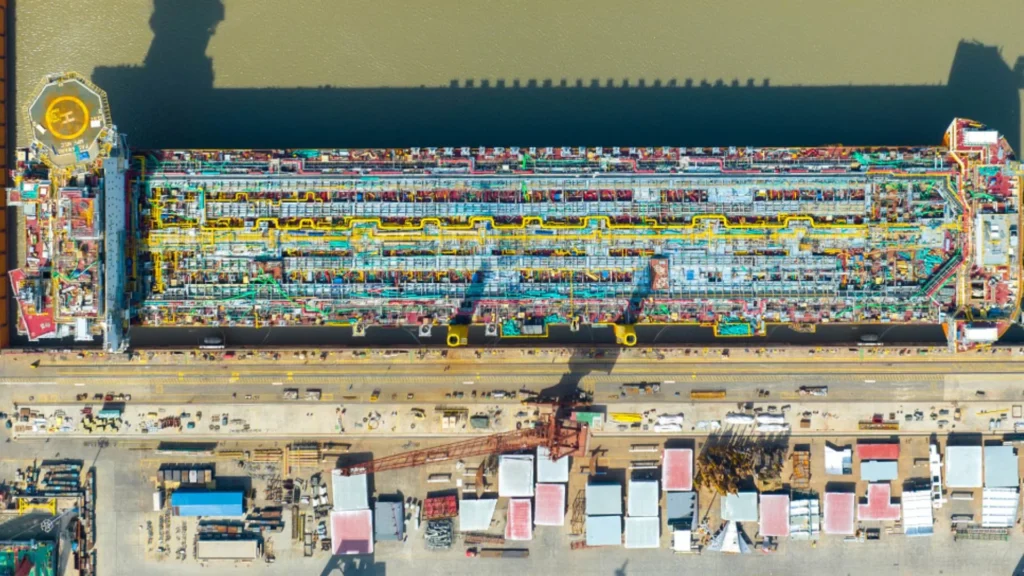 El FPSO GranMorgu entra en dique seco en China para su fase final