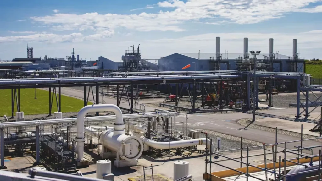 La reparación del gasoducto Langeled
