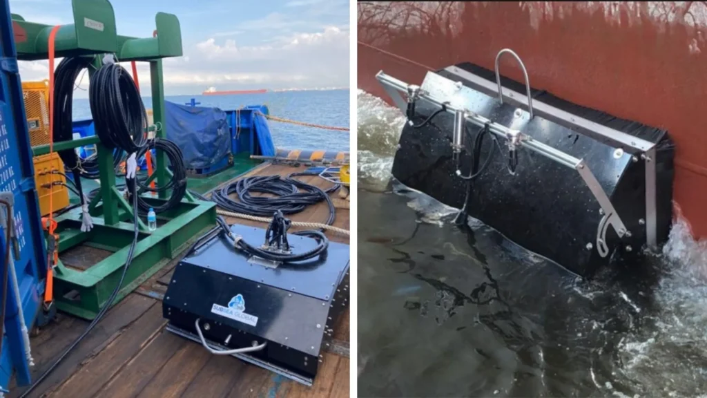 La tecnología C-ROV para el mantenimiento de cascos de buques de Subsea Global