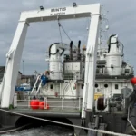 La tecnología del catamarán R/V Mintis para aguas someras