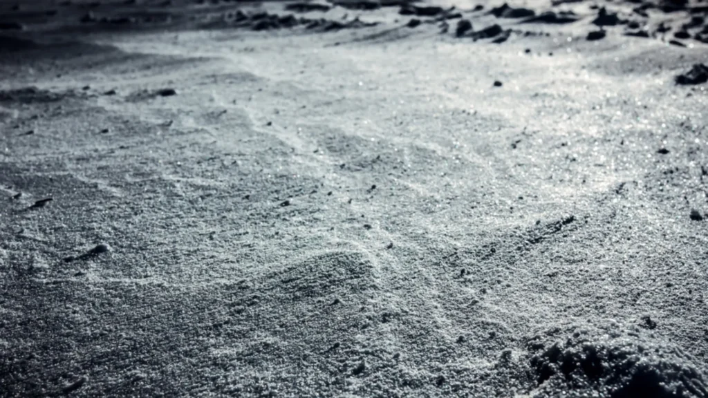 La detección de gas radón lunar