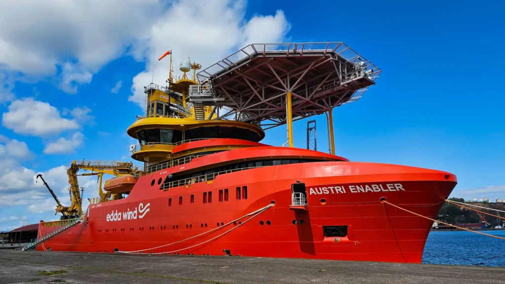 Edda Wind integrates Austri Enabler into its fleet for offshore wind operations